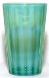 Lot#1040, STEUBEN ORIENTAL JADE GLASS COCKTAIL TUMBLER, H 4 1/4"Not signed.  Early 20th century.
