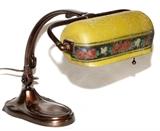 Lot#1078, HANDEL DESK LAMP, EARLY 20TH C., H 15", W 8" (SHADE)