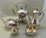 Five Piece Sterling Silver Tea Set 81.5 OZT