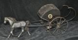ntique Miniature Horse and Carriage
