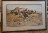 Frank C. McCarthy "Buffalo Hunt"