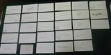 (1150+) Signed Index Cards with HOFers & Stars (Lot 53)