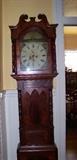 Outstanding and beautiful early grandfather clock. History of the clock will be available soon.