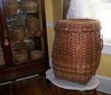 One of several wonderful old baskets