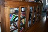 As you probably can tell, this is a LONG oak cabinet/bookcase - suitable for an attorney's office - wonderful and unique piece