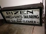 Great light up tailoring sign, circa 20s/30s