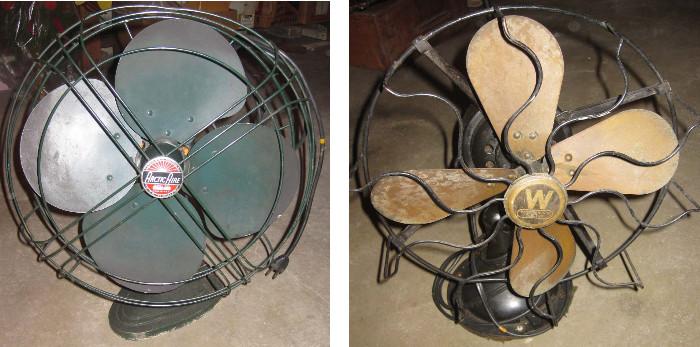These fans were used as per the family, however still in great condition.
