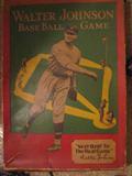 Walter Johnson Baseball game (missing score cards)