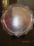 Wallace Silverplate "Chippendale" tray
