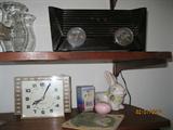 1960's Atomic Age Clock and Radio