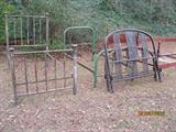 We found these iron beds in the outbuilding stored there from grandfather's estate in Moultrie, Ga.