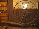 antique spinning wheel