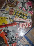 Vintage sheet music : Old musicals