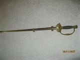 Civil War Dress Sword in Scabbard