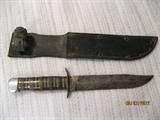World War II U. S. Navy Knife w/ sheath