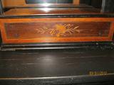 Antique Cylinder music box BOX ONLY-inlaid design rosewood and others.