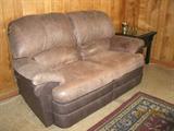 Leather Recliner Love Seat