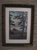 Japanese wood block print
