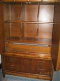 Interior of Kroehler King bedroom armoire/gentleman's chest