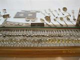 Very LARGE collection of sterling spoons, etc.