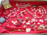 Vintage signed costume jewelry