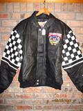 Leather 50th Anniversary Nascar Jacket