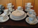 Mikasa china "Precious Blue Michelle"