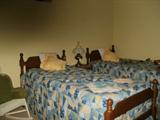 Twin beds with new mattresses