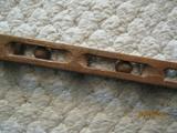 Close-up of carved folk art cane