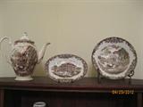Heritage Hall of Staffordshire England "Southern Plantation" pieces