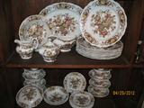 Ridgeway "Old English Bouquet" china set