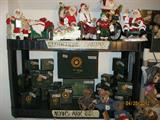 Clothtique Santas, Boyd's Bears Noah's Ark, etc
