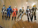 1981 Eagle Force Mego action figures