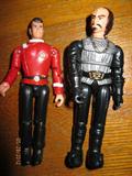 1981 Ertl Star Trek Captain Kirk & Klingon