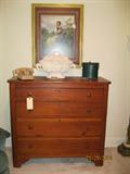 Wonderful southern heart pine chest