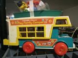 Fisher Price 1972 Play Family Camper with all accessories except ladder