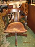 Antique office chair