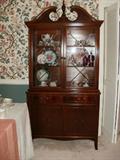 Mahogany China Cabinet