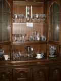 Waterford "Curraghmore" crystal stemware, pitcher & decanter