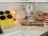 Kitchen rooster collection, Hyalyn canisters (1970's)