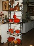 Collection of Le Cruset cookware