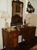 Dressing table to French bedroom suite