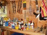 Stuff in outside barn