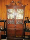 Vintage mahogany China cabinet