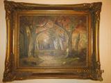 Original oil painting in beautiful frame