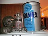Dazey Churn, Primex lard can, etc