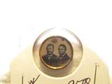 1868 Campaign button for U S Grant & VP Schyler Colfax