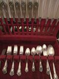 Sterling flatware set : Alvin Sterling "Chateau Rose"