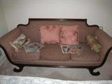 Settee with Duncan Pfyfe style