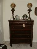 Mahogany antique chest